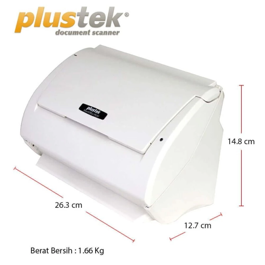 Scanner Plustek SmartOffice PS283 - 25 Lembar/menit - Gambar 2