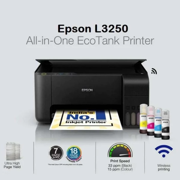 Epson L3250 WiFi All in One Ink Tank Printer
