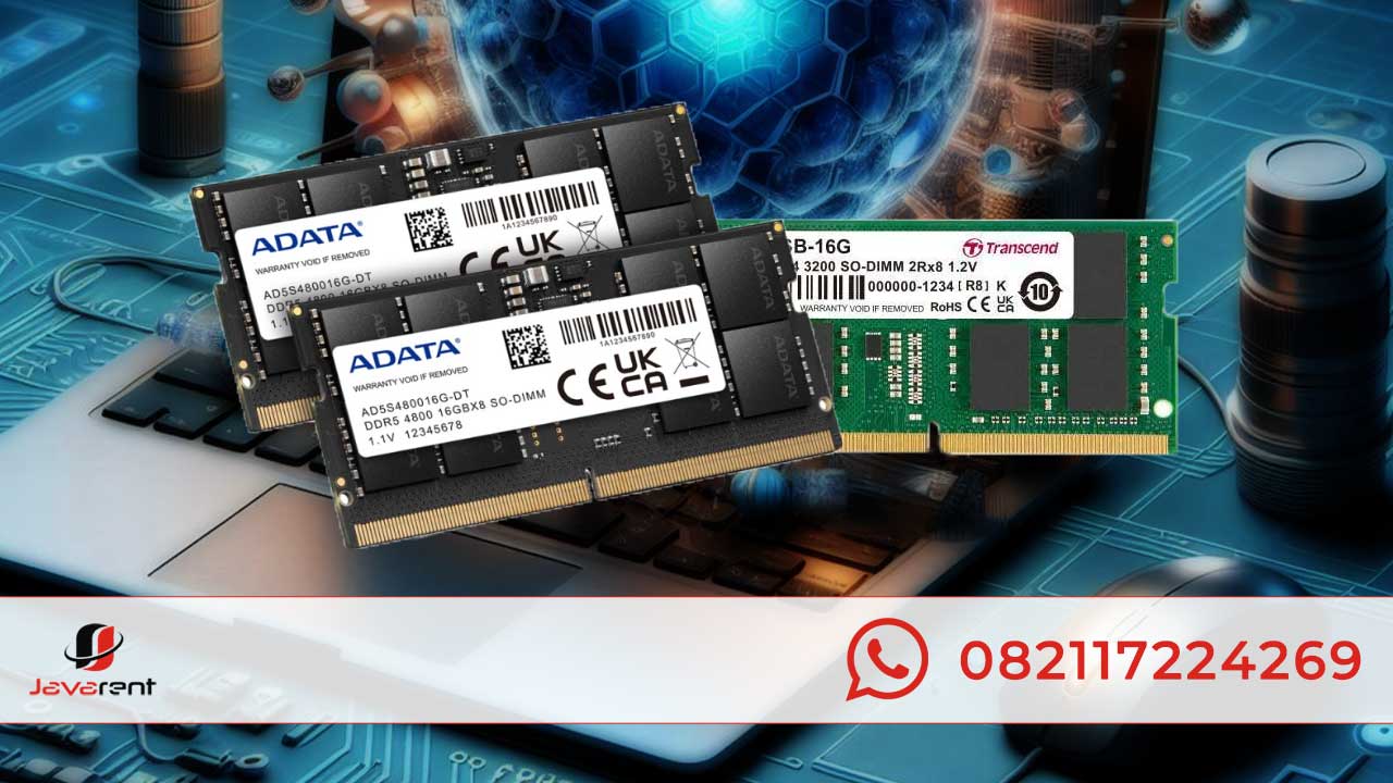 RAM 16GB Standar Sewa Laptop