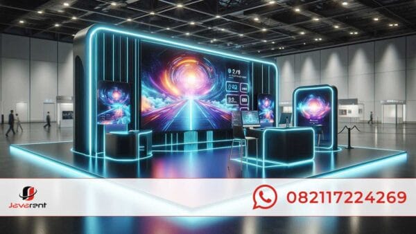 Booth Pameran Teknologi Tinggi